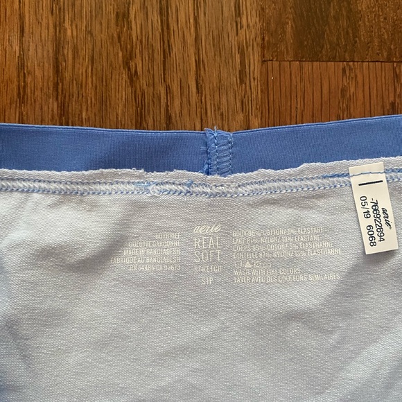NWT Aerie baby blue lace trim underwear size small - Picture 3 of 3